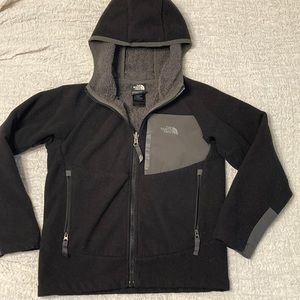 The North Face Boys Chimborazo Fleece Hooded Jacket size small (7/8)